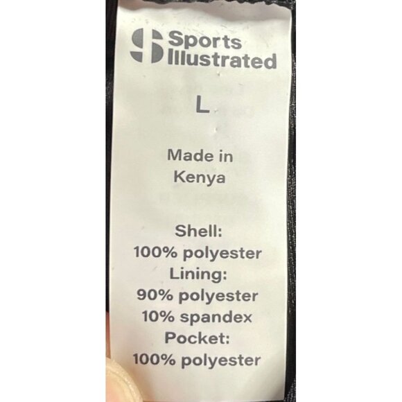 Sports Illustrated Mens 9 inch Volley Swim Trunk Gray/Black  Size  L NWT - Picture 9 of 10